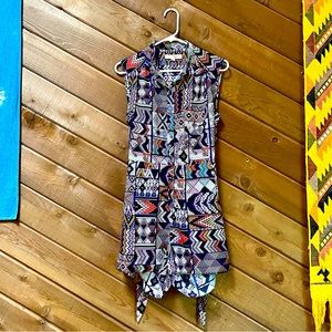 Mara Hoffman Open Back Romper